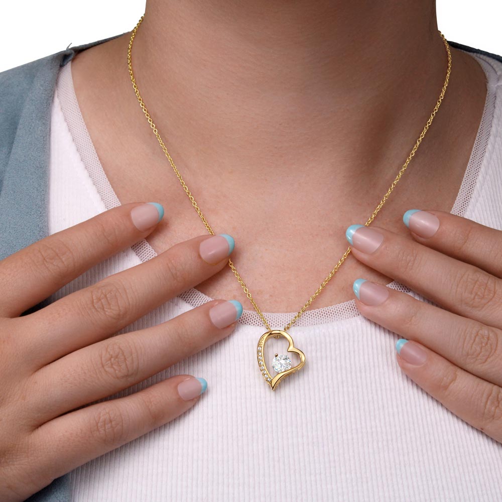 Forever Love Heart Necklace: After all this time