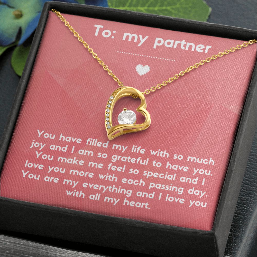 Forever Love Heart Necklace: You Have Filled My Life With So Much Joy