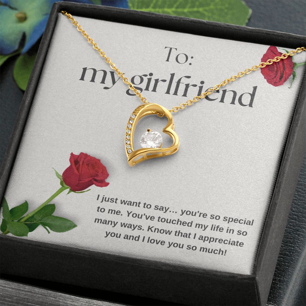 Forever Love Heart Necklace: You're So Special To me