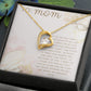 Forever Love Heart Necklace: Mother-of-the-Groom/Bride