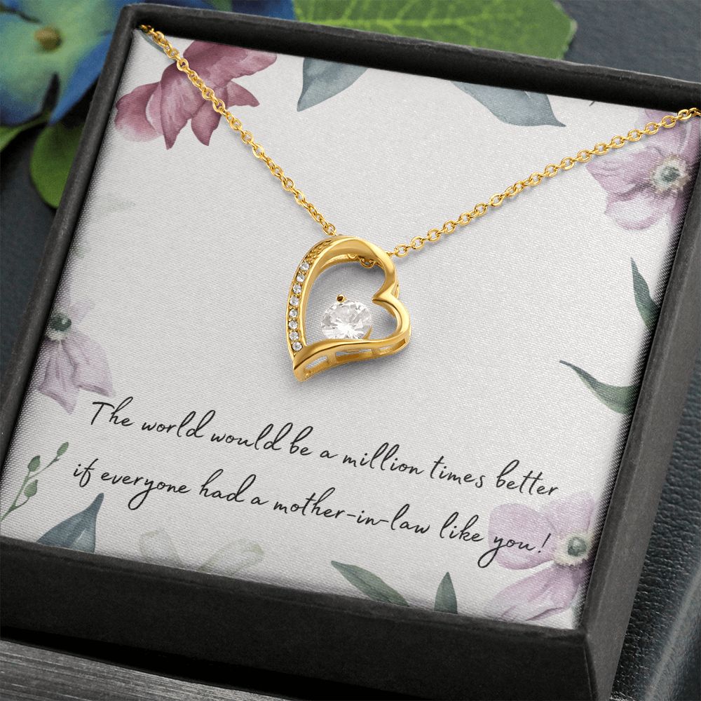 Forever Love Heart Necklace: Mother-in-law