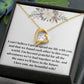 Forever Love Heart Necklace: I Can't Believe I Get To Spend My Life With You