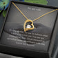 Forever Love Heart Necklace: To My Wife