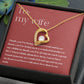 Forever Love Heart Necklace: Thank You