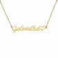 Custom Name Heart Necklace  (no message card included)